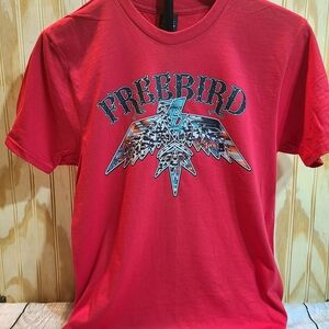 Freebird Red Graphic Tee - Short Sleeve